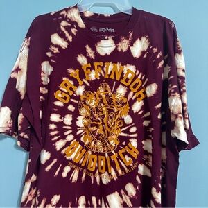 Reverse Dyed Harry Potter Gryffindor Quidditch Tee 2X